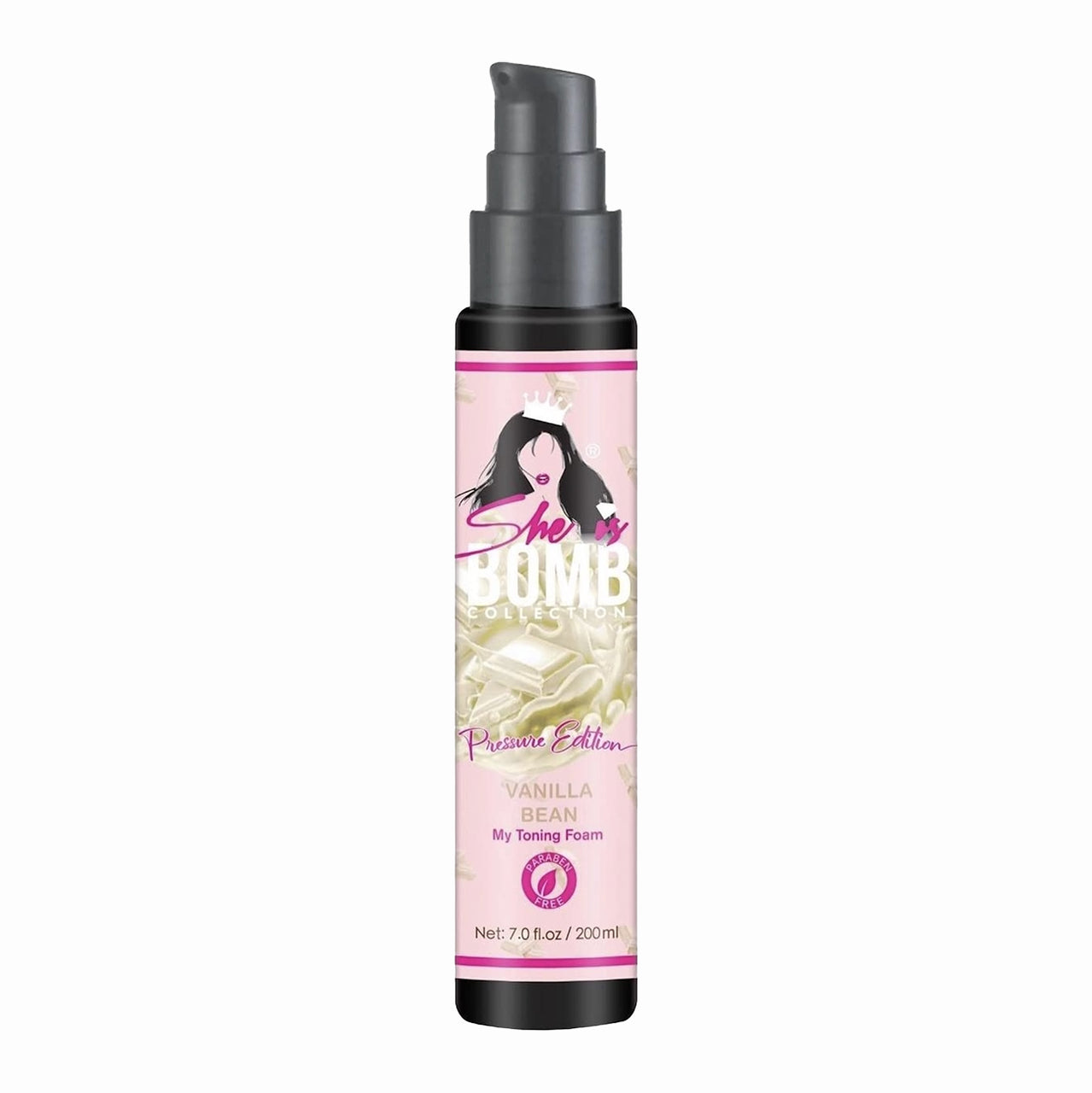 SHE IS BOMB - Vanilla Bean - My Toning Foam 7 fl oz. (200ml)