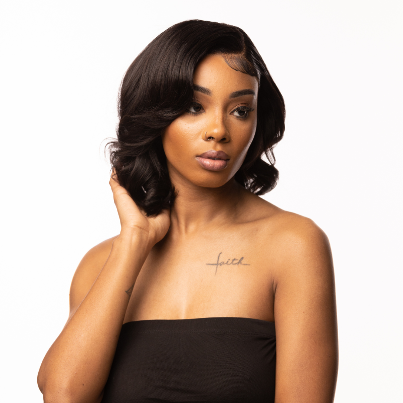 Supreme Hair & Beauty 100% Unprocessed Human Hair Frontal Wig- 14" Straight Rochelle