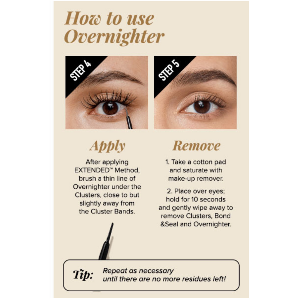 VLuxe Extended DIY Salon Extension Application- Overnighter