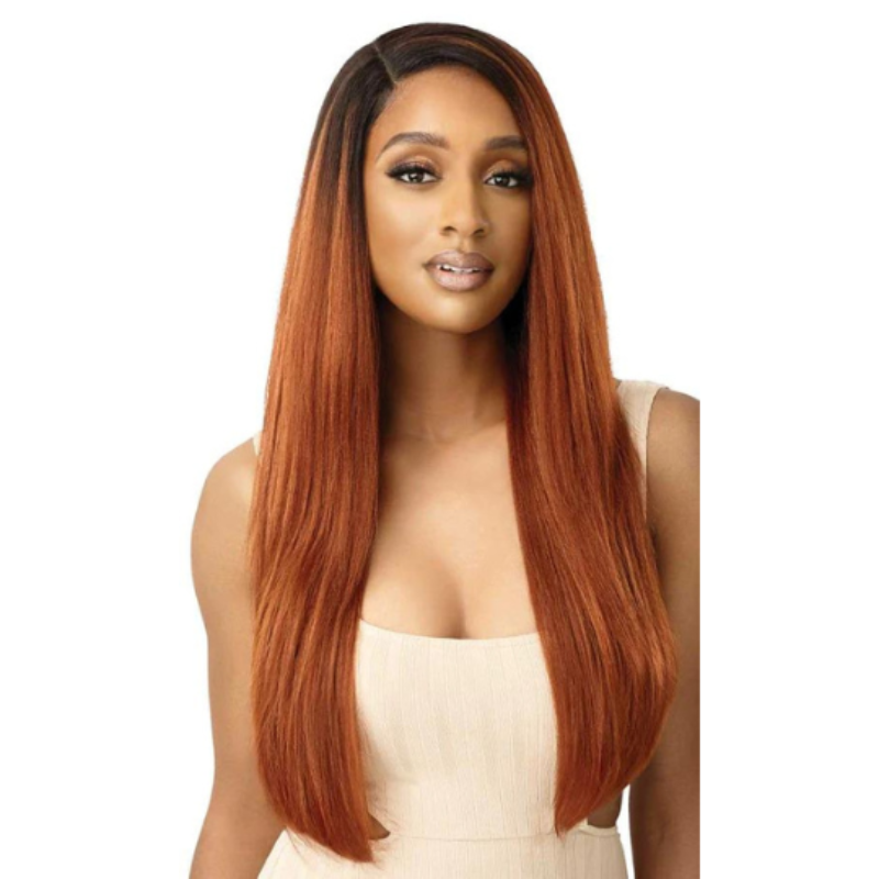 Synthetic High Definition Transparent Lace Front Wig: Elowin