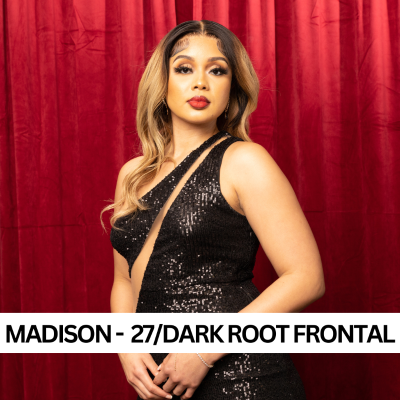 Supreme Frontal Unit 20" 27/Dark Root Straight Frontal-Madison