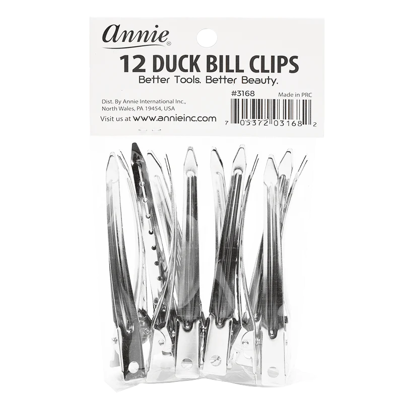 Annie Duck Bill Clips - 12CT
