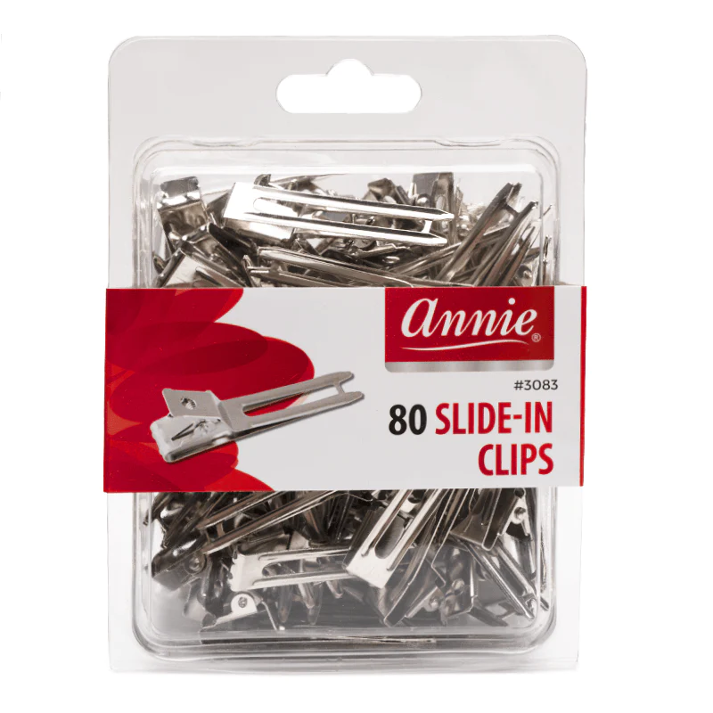 ANNIE SLIDE-IN CLIPS 80CT