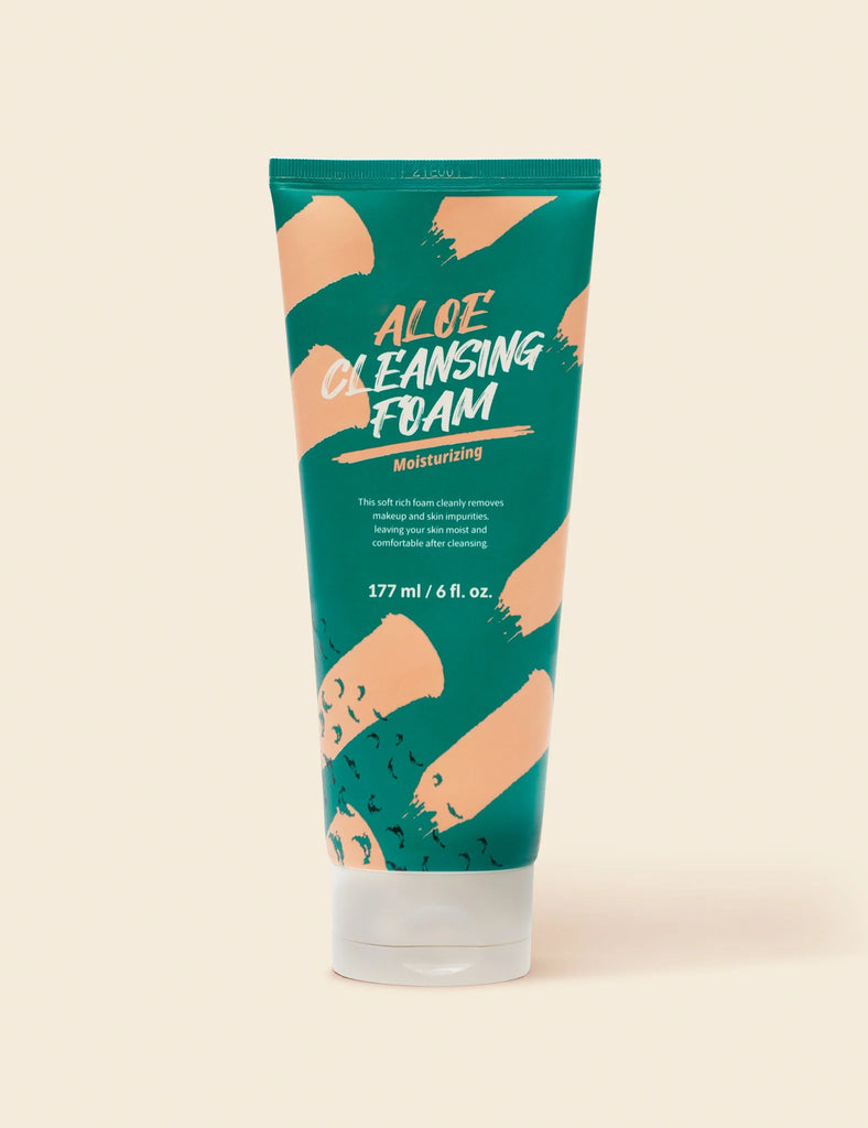 Aloe Cleansing Foam Moisturizing