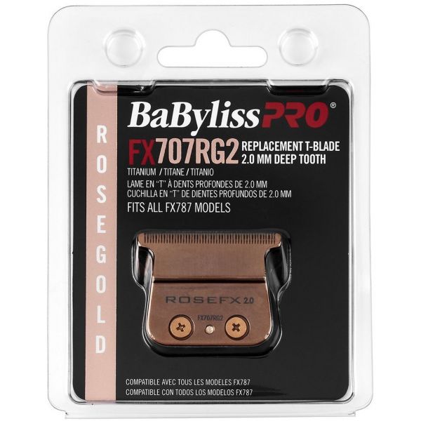 BabylissPro® Rosegold FX 2.0MM Deep Tooth Replacement Blade