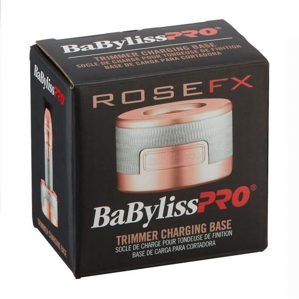 BABYLISS TRIMMER BASE CHARGER - ROSE GOLD