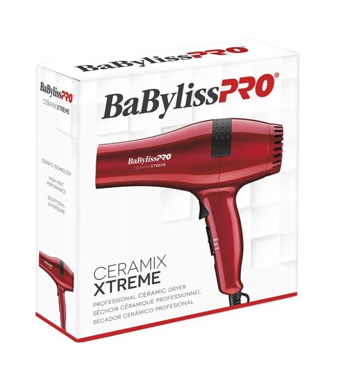 BABYLISS CERAMIX XTR DRYER RED 2000W
