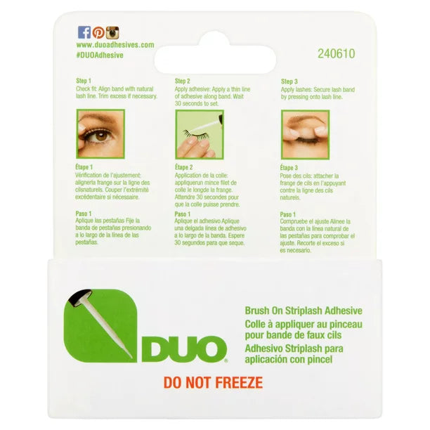 ARDELL DUO BRUSH ON ADHESIVE CLEAR - 0.25 OZ
