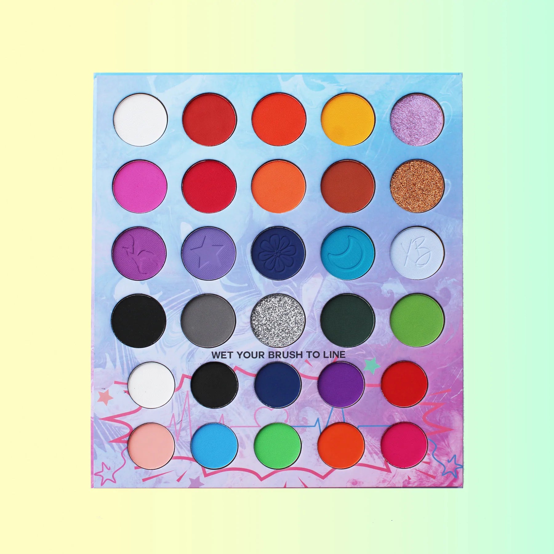 XIME BEAUTY DRAGON PALETTE- 30 COLORS PRESSED PIGMENT PALETTE