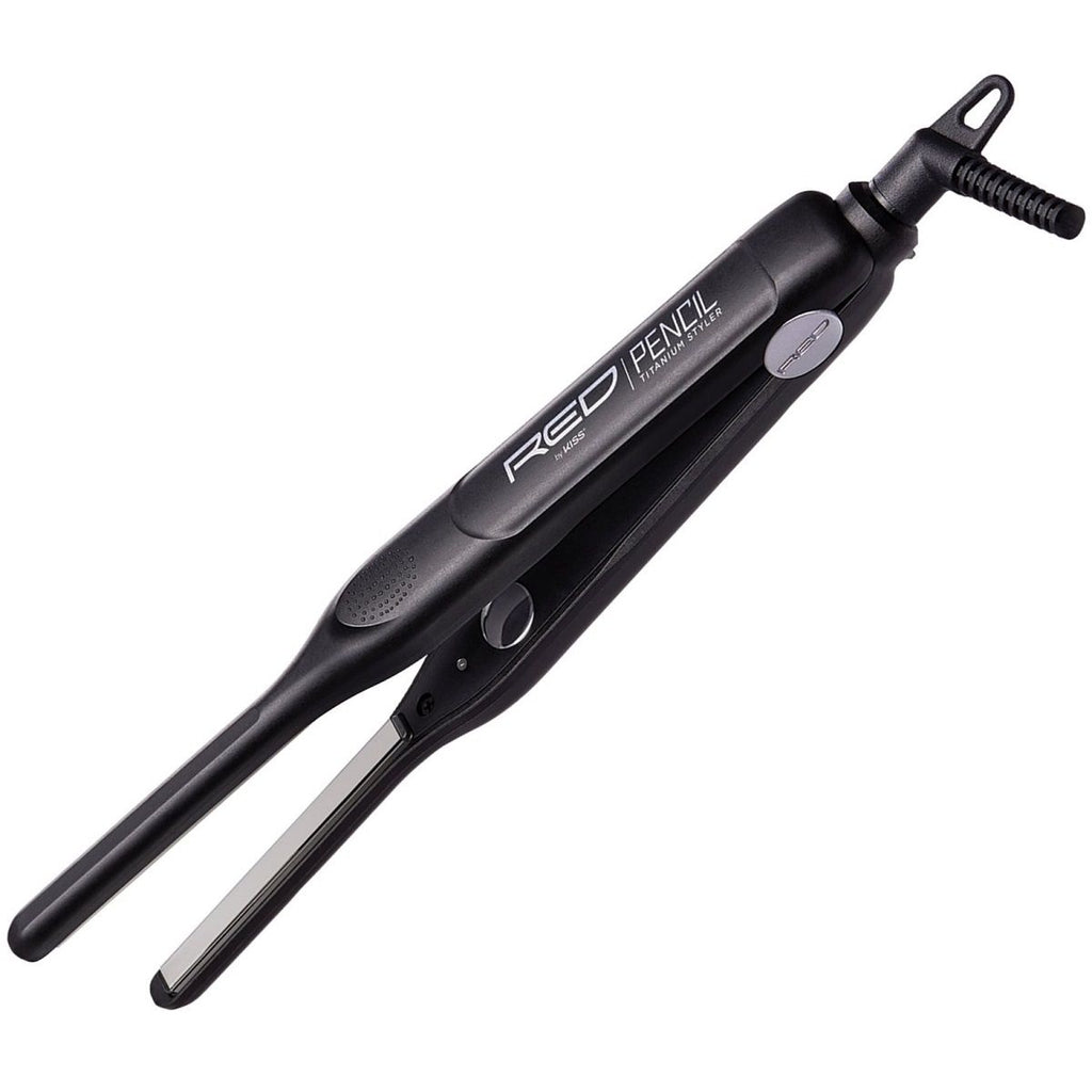 RED 3/10" Titanium Flat Iron