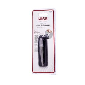 Kiss New York Slant Tip Tweezer with Pouch
