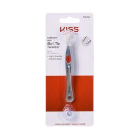 Kiss New York Slant Tip Tweezer with Suction Cup 