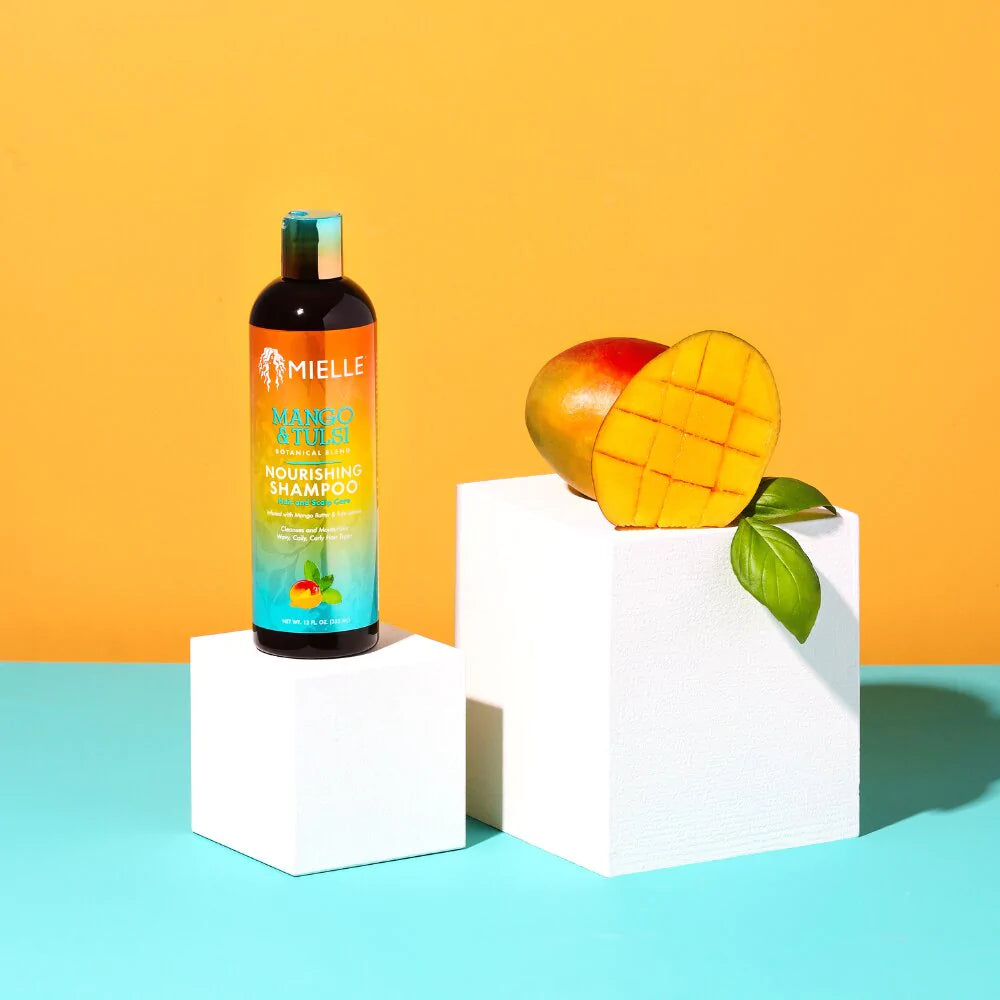 MIELLE MANGO & TULSI NOURISHING SHAMPOO- 12 OZ