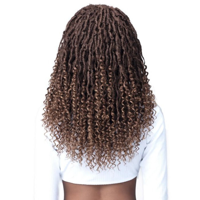 Micro Locs With Curly Tips Wig- 22" Inch Wig