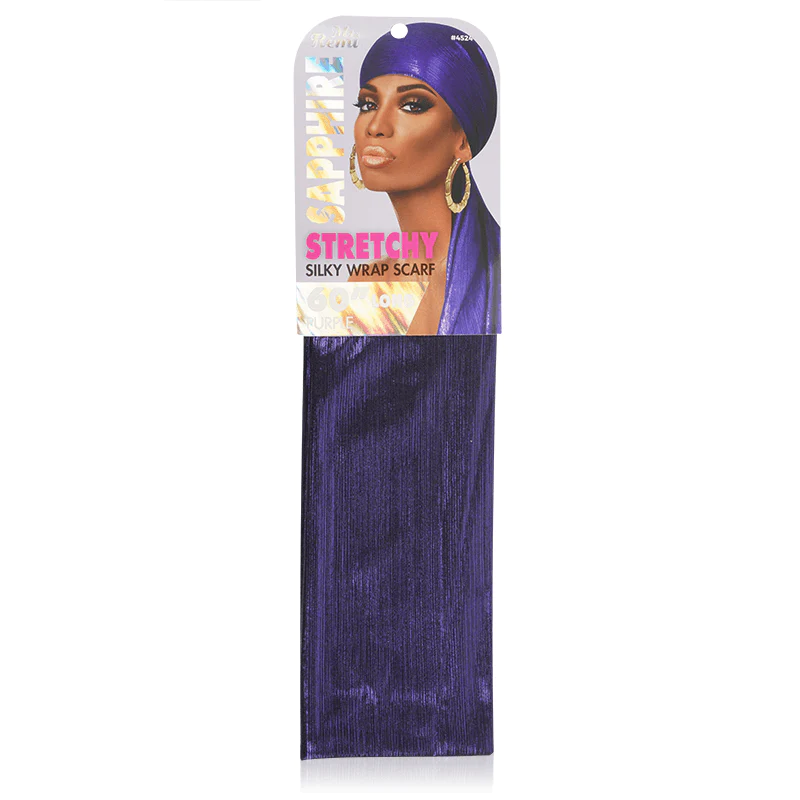 MS. REMI SAPPHIRE WRAP SCARF 60 INCH LONG - ASSORTED COLORS