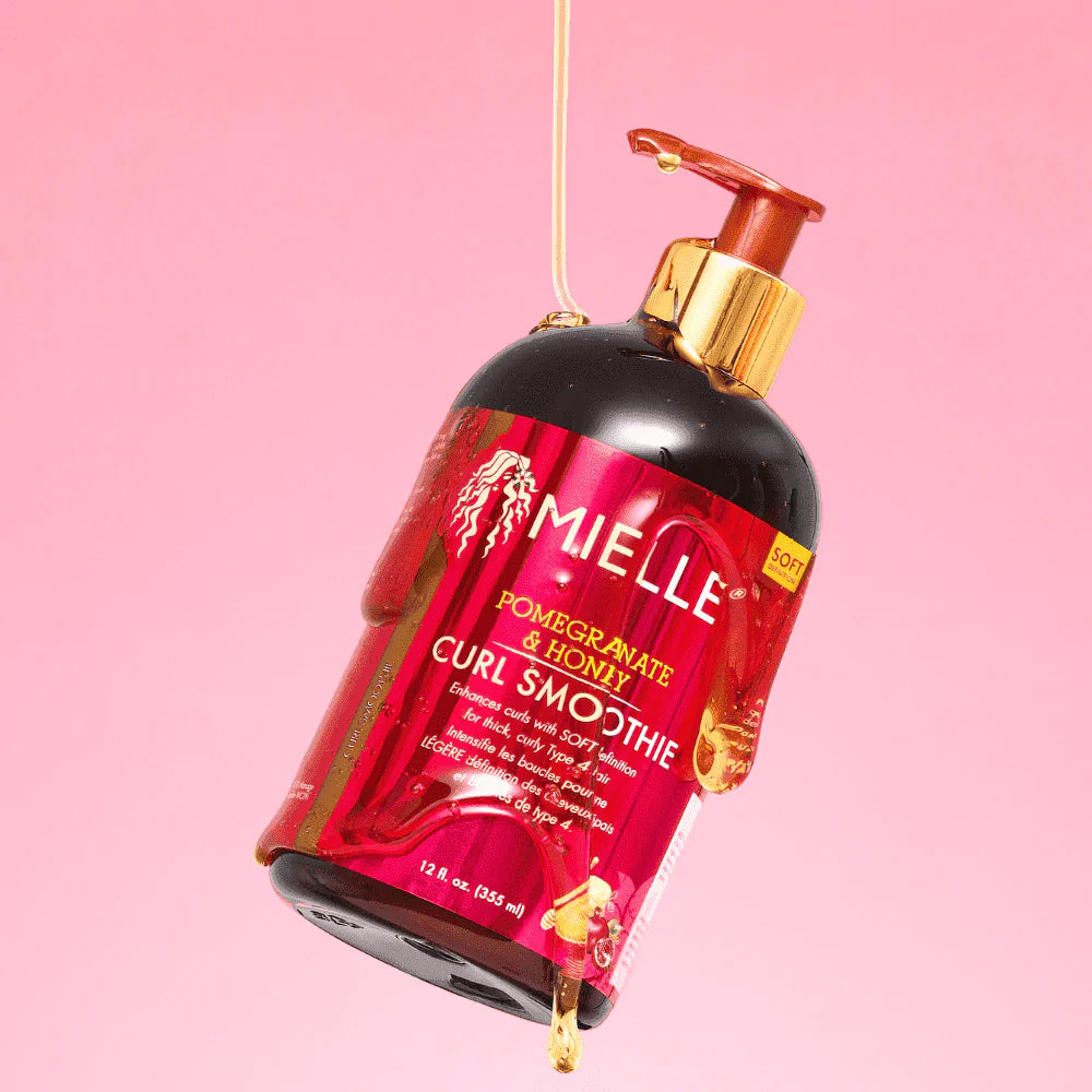 MIELLE POMEGRANATE & HONEY CURL SMOOTHIE FOR THICK, CURLY, 4C HAIR- 12 OZ