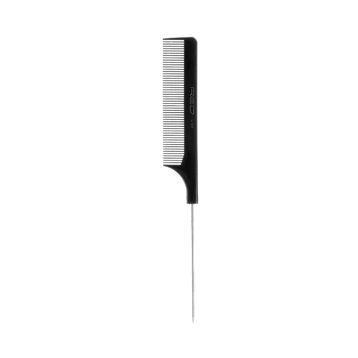 (HM32) RED PIN TAIL COMB - BLACK
