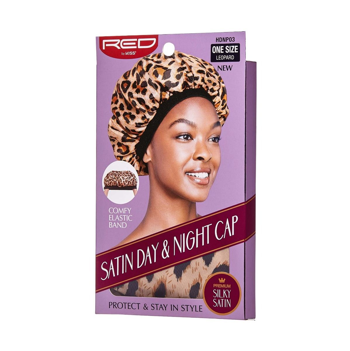 Red Night Cap RED SATIN DAY&NIGHT CAP CAP XL LEOPARD – Supreme Hair & Beauty