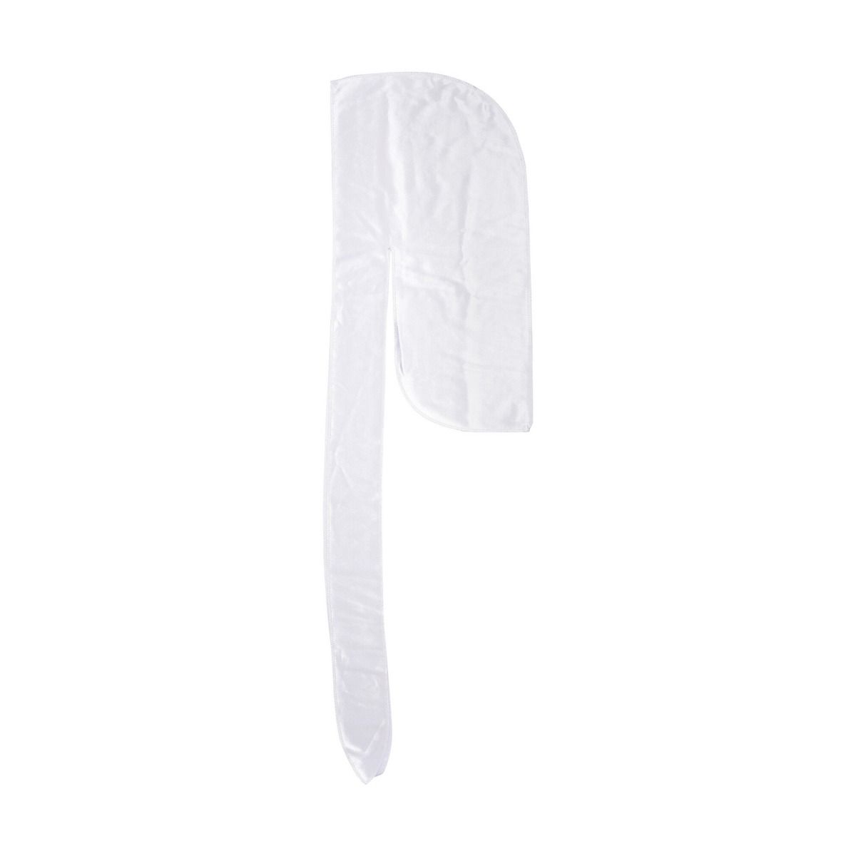 RED POWER WAVE EXTREME SILKY DURAG - WHITE