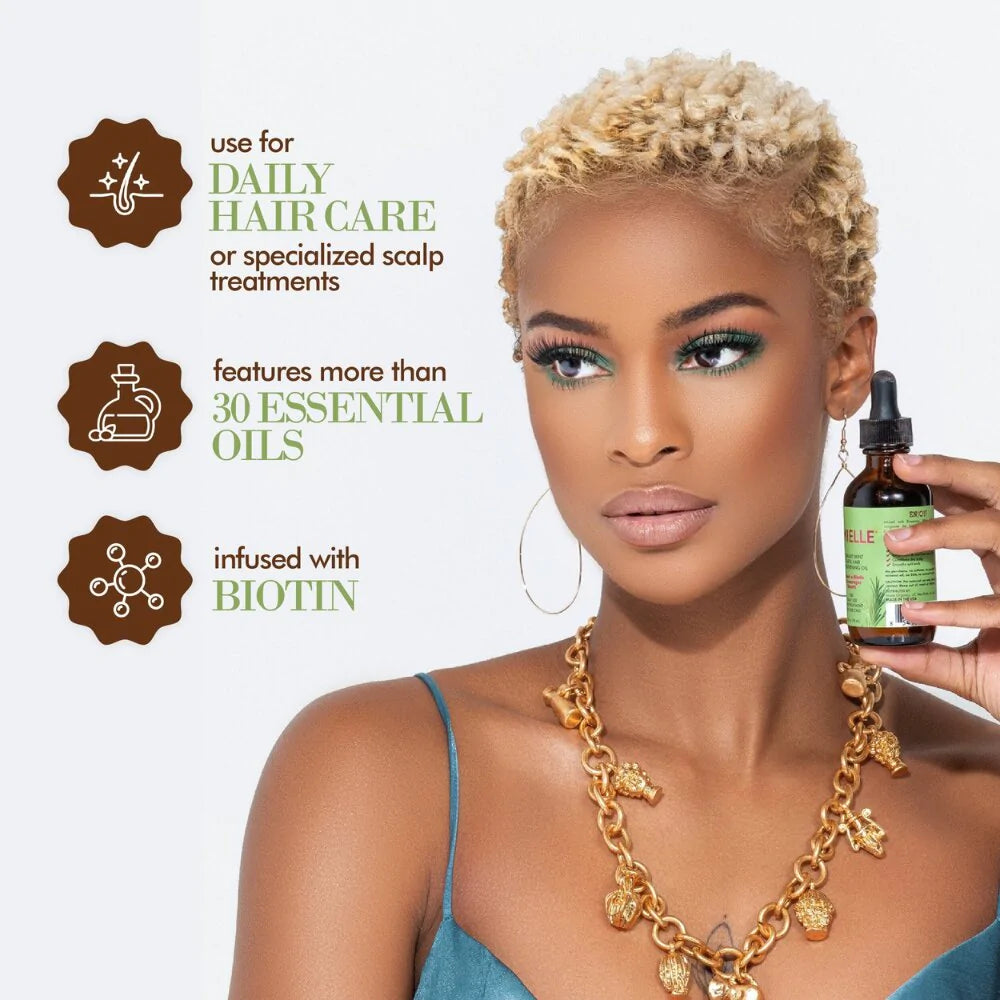 Mielle Organics Rosemary Mint Scalp & Hair Strengthening Oil Biotin & Essential Oils - 2 oz