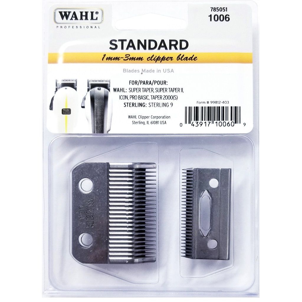WAHL BLADE PRO STANDARD 1MM TO 3MM CLIPPER BLADE