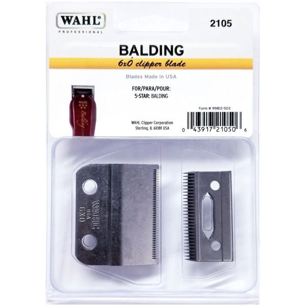 WAHL BLADE 5-STAR BALDING - 6X0 BLADE